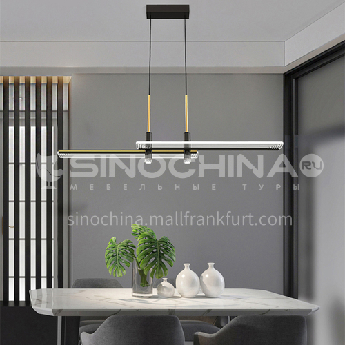 Dining room Nordic living room chandelier modern minimalist office bar counter LED lamps-OY-MD2080